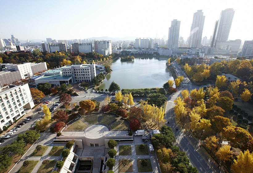 건국대학교 전경