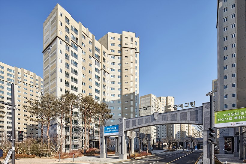 한화건설 ‘수원 권선 꿈에그린’ 전경