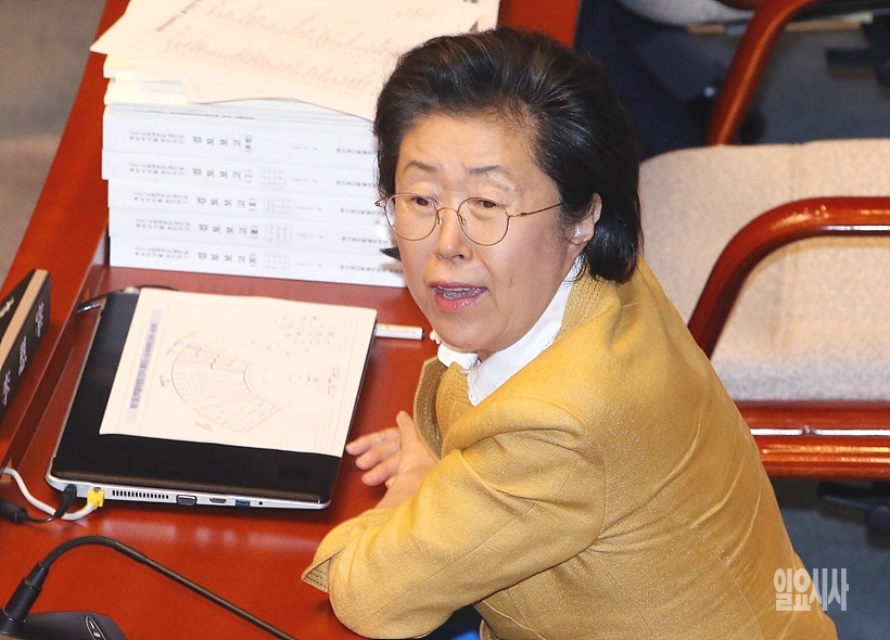 ▲ ‘야지 발언’으로 논란의 중심에 섰던 이은재 자유한국당 의원