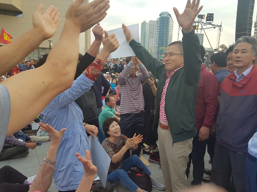 대구 방문한 황교안 자유한국당 대표 ▲ 대구 방문한 황교안 자유한국당 대표