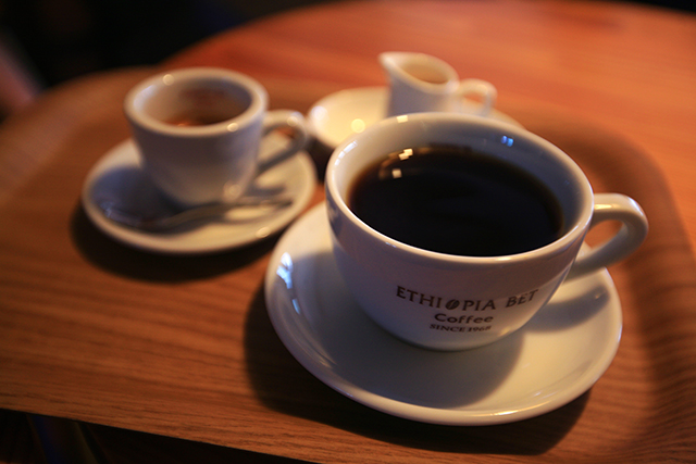 ▲ 카페 ‘이디오피아벳’에서 맛보는 커피
