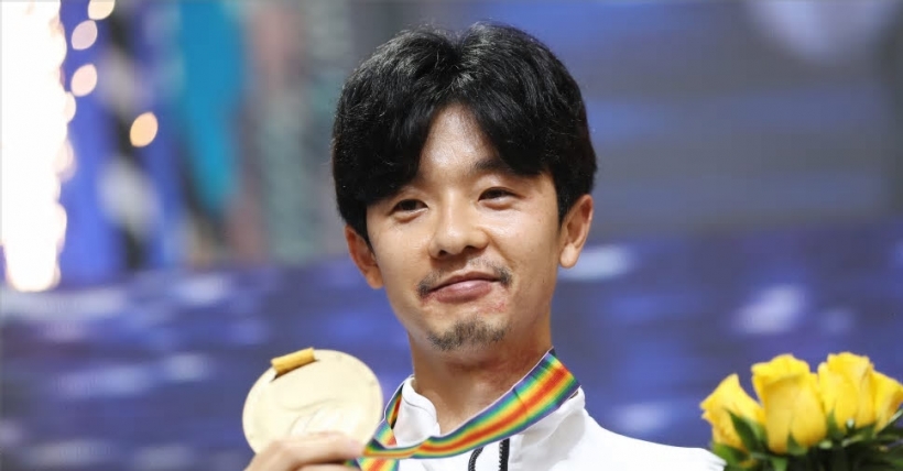 ▲ 2011 대구 세계육상선수권 20km 경보 동메달에 빛나는 김현섭 선수