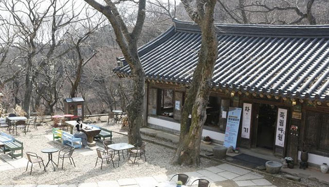 <strong>고즈넉한 전등사 죽림다원과 마당</strong>