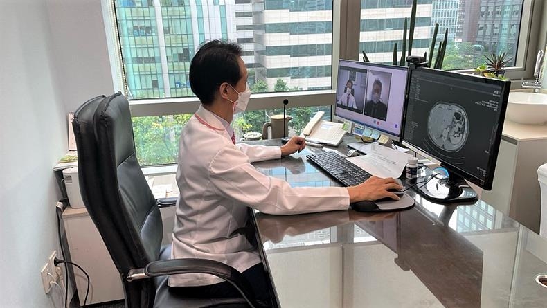 병원 내원이 어려운 사람들을 위해 선보이고 있는 하나로 의료재단의 비대면 결과 상담 ‘Health ON’ 서비스 ⓒ하나로 의료재단