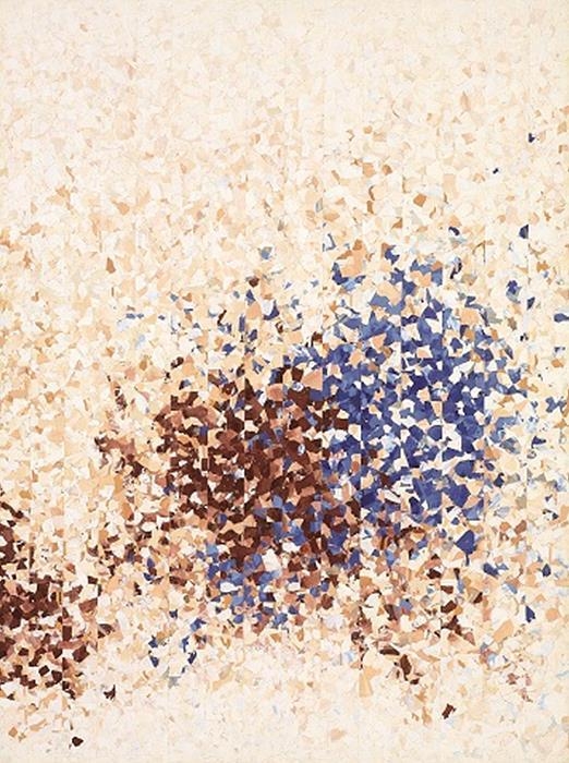 정상화作, 무제, 1987, 캔버스에 아크릴릭, 130×97cm. 개인 소장 ⓒ이만홍