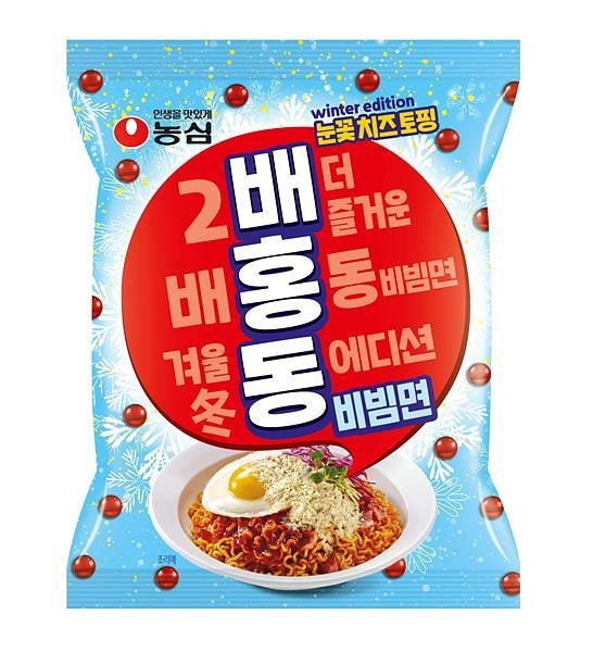 농심 배홍동비빔면 윈터에디션