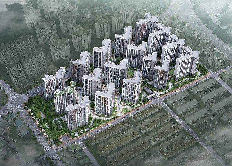 현대건설 ‘힐스테이트 평택 더퍼스트’ 조감도