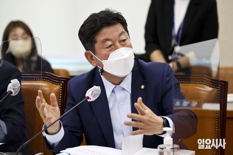 재선 대표로 더불어민주당 비대위원에 이름을 올린 박재호 의원 ⓒ고성준 기자