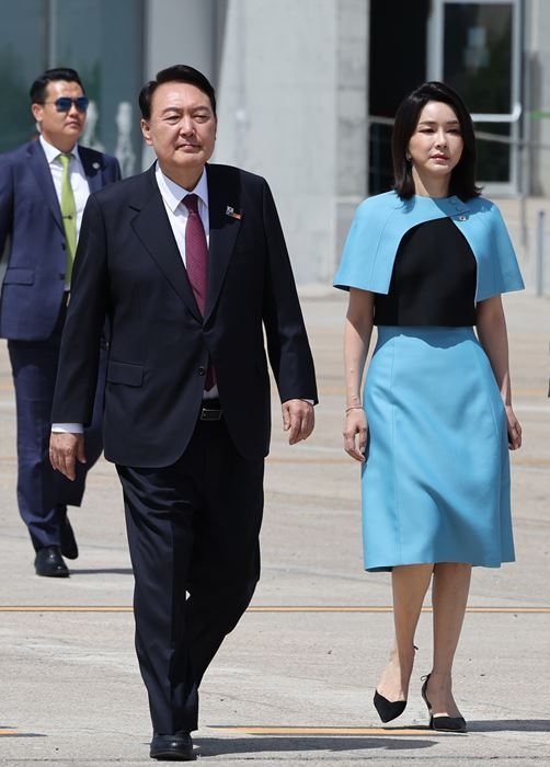 윤석열 대통령과 김건희 여사 ⓒ뉴시스