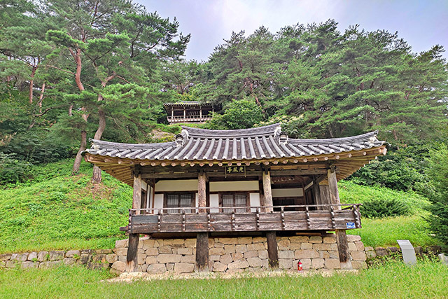 위아래로 짝을 이룬 광풍정과 제월대