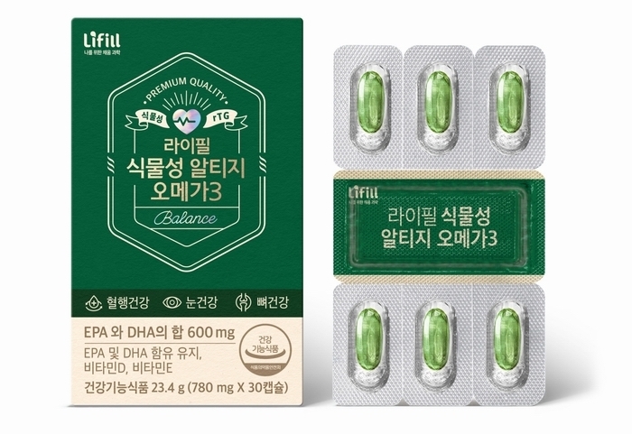 농심 라이필 식물성 알티지 오메가3
