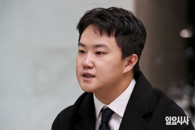 국민의힘 차기 지도부 선출을 위한 3·8 전당대회 청년 최고위원 선거에 출마한 김영호 전 장제원 의원실 보좌관이 <일요시사>와 인터뷰를 갖고 있다. ⓒ고성준 기자