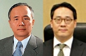 한승수 제일약품 회장(사진 왼쪽)과 한상철 제일약품 부사장 ⓒ제일약품