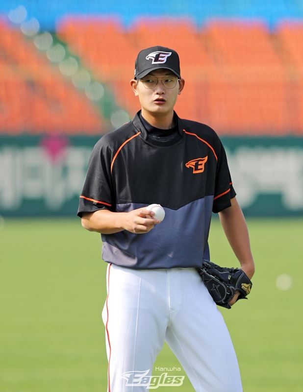 한화 이글스에 입단한 특급 신인 투수 김서현 ⓒ한화 이글스