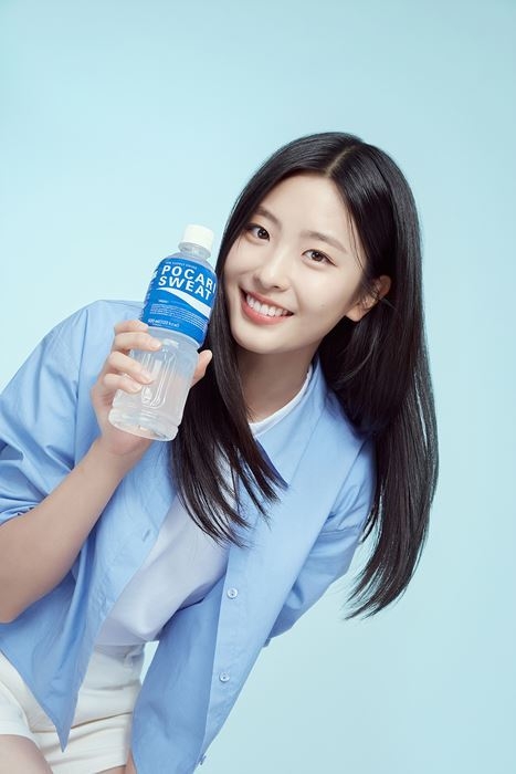 포카리스웨트의 2023년도 모델로 발탁된 배우 오예주 ⓒ동아오츠카