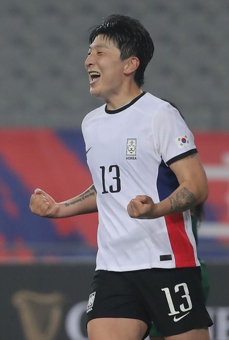 세 번째 월드컵 무대를 밟게 된 한국여자축구대표팀 공격수 박은선