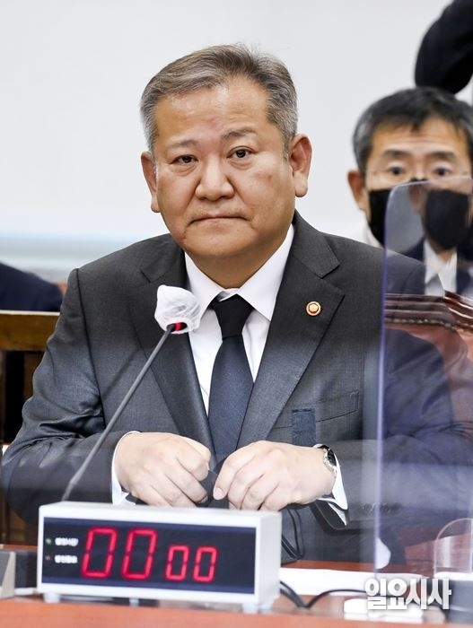 이상민 행정안전부 장관 ⓒ고성준 기자