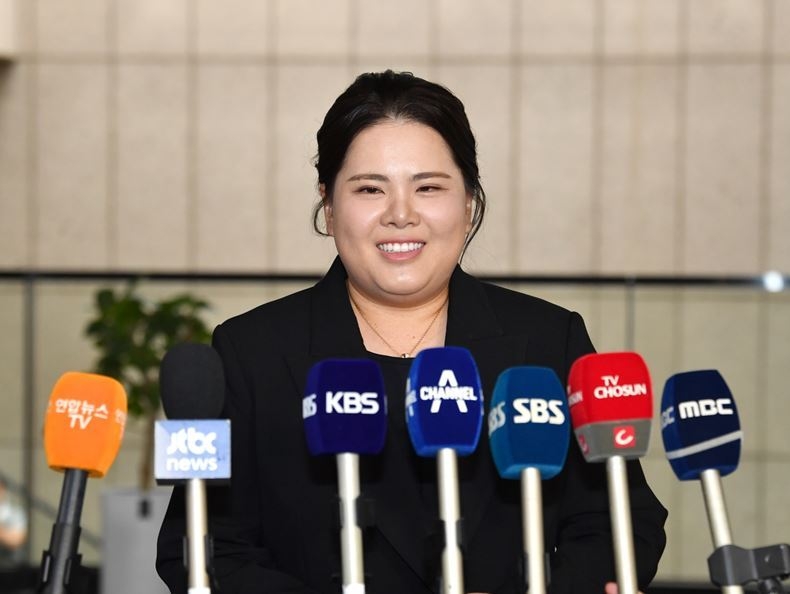 국제올림픽위원회(IOC) 선수위원 한국 후보로 추천된 골프 선수 박인비