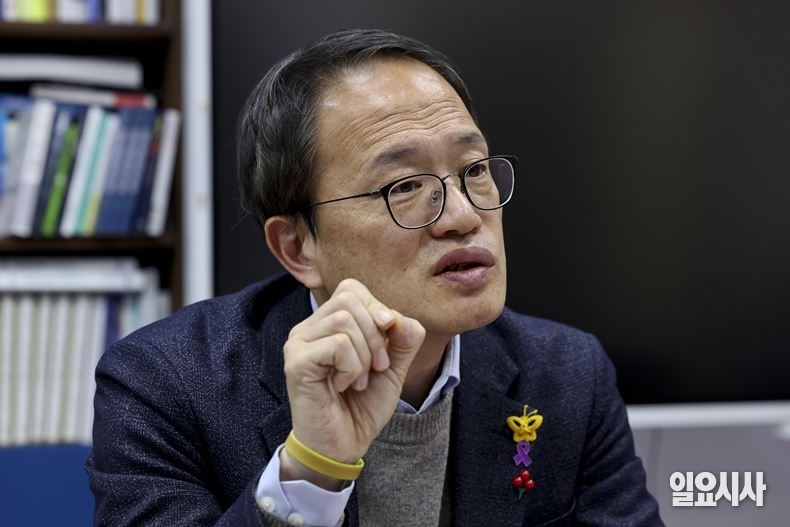 박주민 더불어민주당 원내수석부대표가 <일요시사>와 인터뷰를 갖고 있다. ⓒ고성준 기자