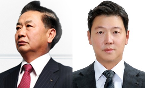 이복영 SGC에너지 회장과 이우성 SGC에너지 대표