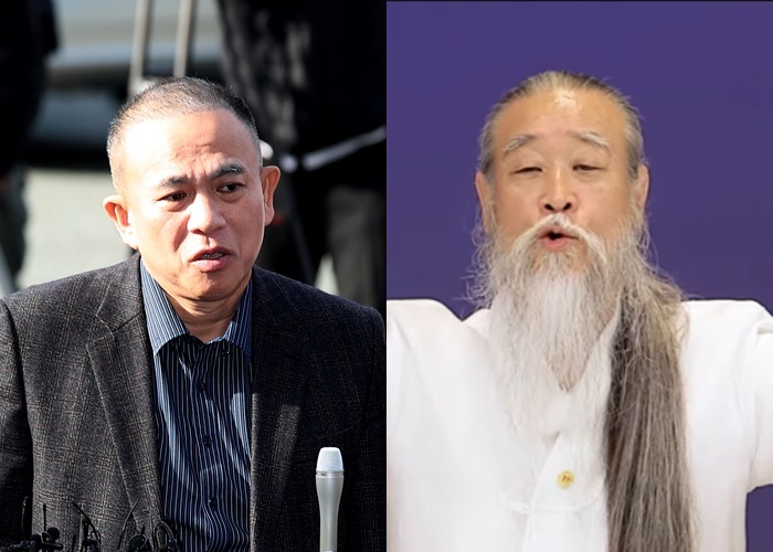 명태균씨와 무속인 천공 ⓒ유튜브