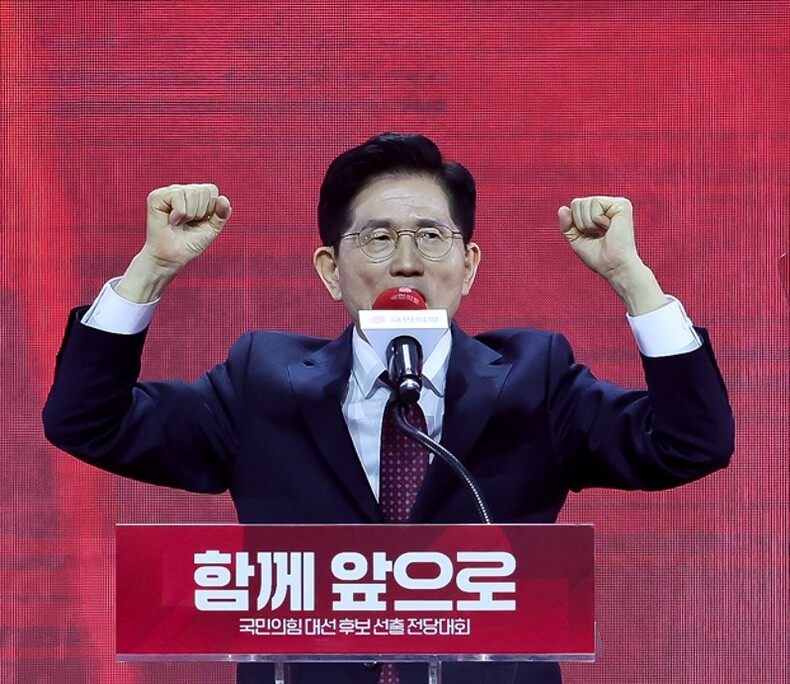 3일 김문수 후보가 국민의힘 제21대 대통령선거 후보로 최종 확정됐다. ⓒ고성준 기자