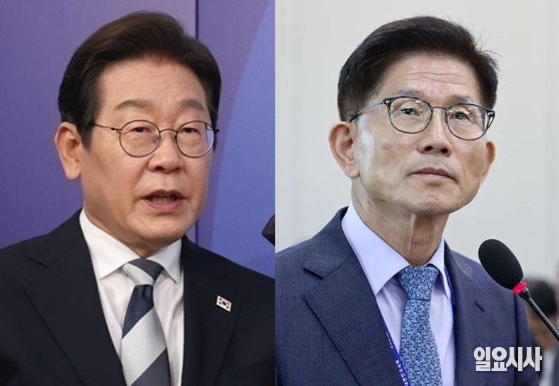 대선을 20여일 앞두고 개헌 논의가 도마 위에 오른 가운데 지난 18일, 이재명 더불어민주당 후보와 김문수 국민의힘 후보가 각각 자신의 개헌론을 내놨다. 사진은 왼쪽부터 이 후보, 김 후보 순 ⓒ국회사진취재단·고성준 기자