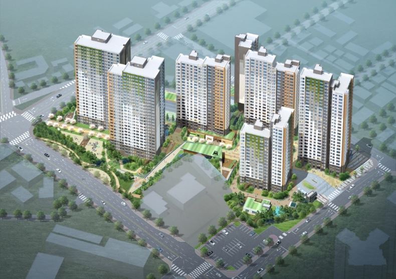 금촌2동 제2지구 조감도 ⓒ금호건설