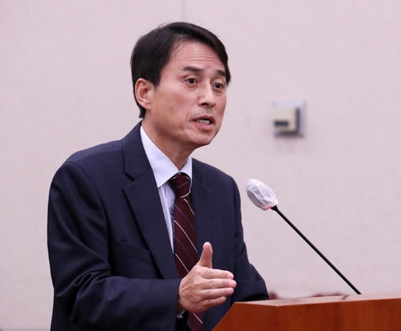 조은석 내란 특별검사(당시 감사위원)가 지난 2023년 10월26일, 서울 여의도 국회에서 열린 법제사법위원회 종합 국정감사에서 의원 질의에 답변하고 있다. ⓒ뉴시스