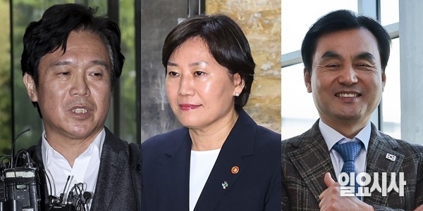 (사진 왼쪽부터) 김영훈 고용노동부 장관 후보자, 송미령 농림축산식품부 장관, 안규백 국방부 장관 후보자 ⓒ고성준 기자·문경덕 기자