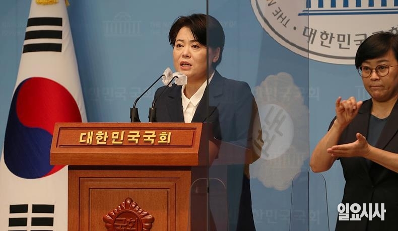 윤희숙 국민의힘 혁신위원장 ⓒ고성준 기자