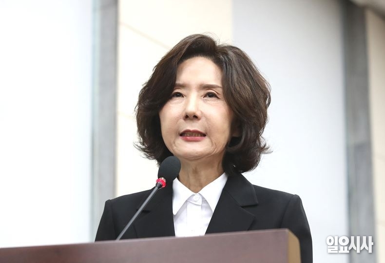 이진숙 사회부총리 겸 교육부 장관 후보자가 지난 16일, 서울 여의도 국회서 열린 인사청문회에 앞서 모두발언하고 있다. ⓒ문경덕 기자