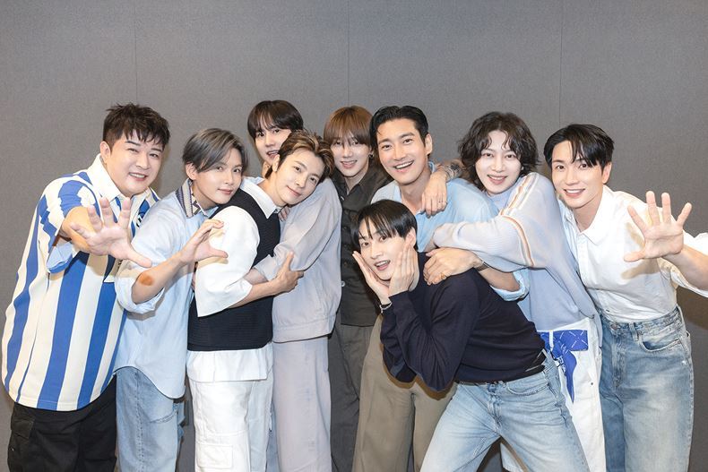데뷔 20년째를 맞은 남성 7인조 그룹 슈퍼주니어 ⓒSM엔터테인먼트