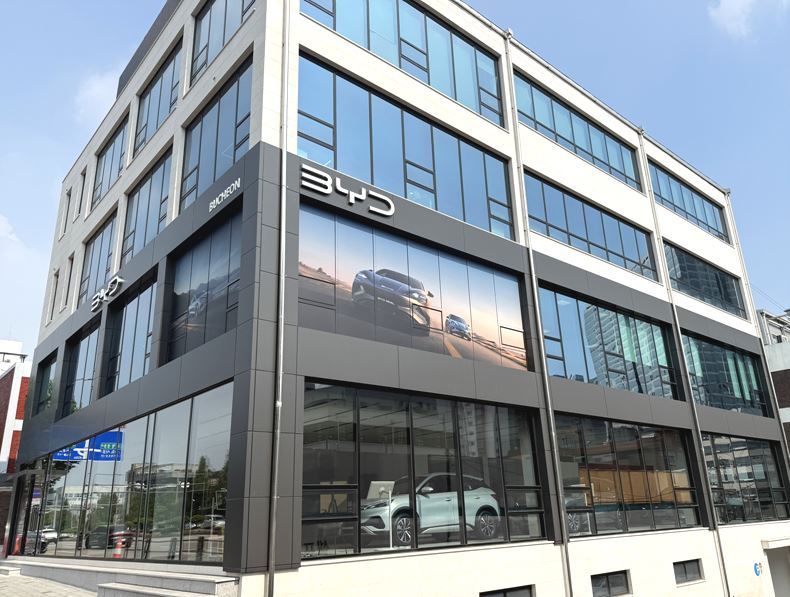 삼천리EV ‘BYD Auto 부천 전시장’ 외부 전경