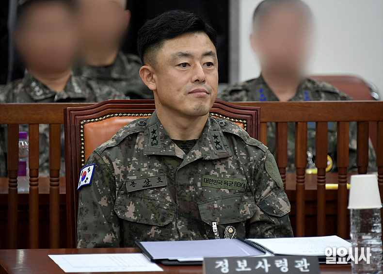 문상호 전 정보사령관 ⓒ국회사진기자단