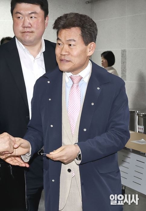 보수 유튜버 전한길씨 ⓒ고성준 기자