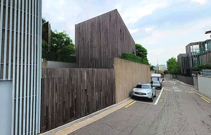 강나연 회장의 서울 용산구 자택 ⓒ카카오맵