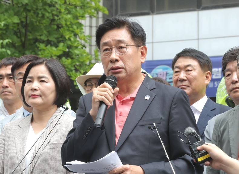 전진선 양평군수 ⓒ뉴시스