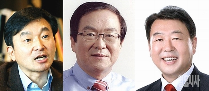 새누리당 원희룡 전 의원, 김경택 전 제주정무부지사, 김방훈 전 제주시장