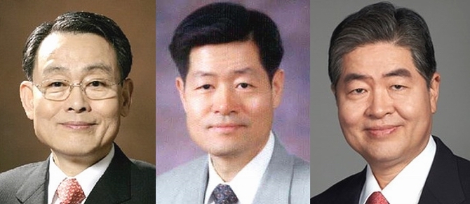 김영대 대성 회장, 김영민 대성도시가스그룹 회장, 김영훈 대성그룹 회장 (사진 왼쪽부터)
