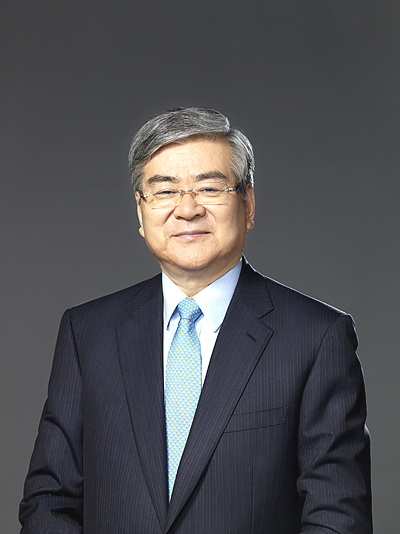 한진해운 대표이사 회장으로 취임한 조양호 한진그룹 회장