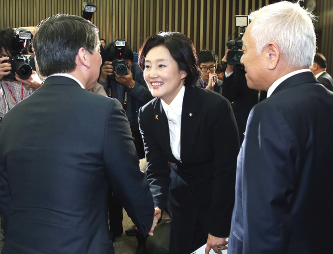 박영선 새정치민주연합 원내대표