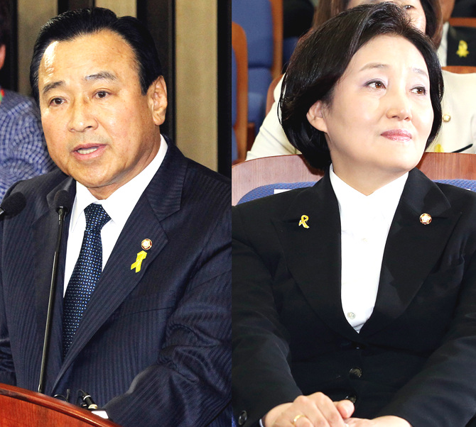 이완구·박영선 여야 원내대표 <사진=일요시사 DB>
