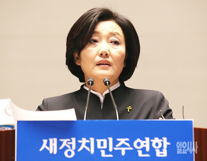박영선 새정치민주연합 원내대표