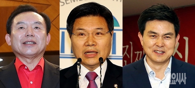 새누리당 7·14전당대회에 나서는 이인제·홍문종·김태호 의원