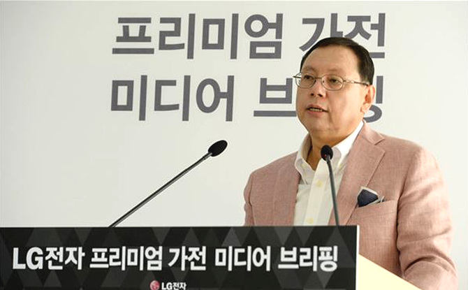 조성진 LG전자 HA사업본부장