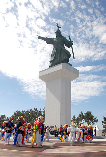 승전공원 이순신 장군 동상