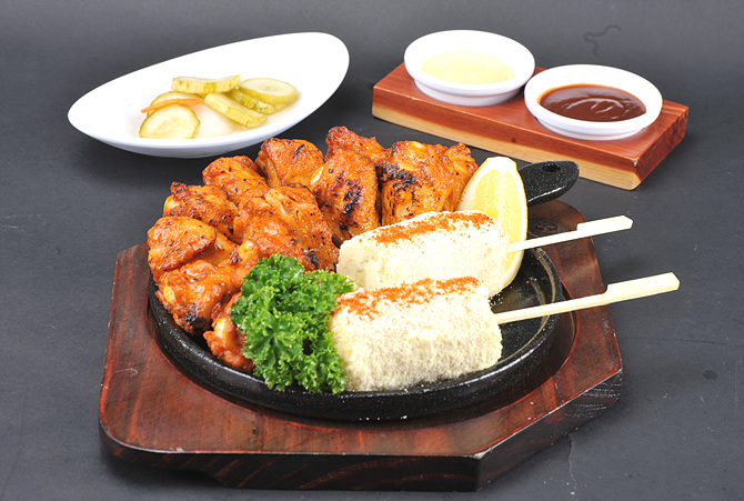 놀부 화덕핫윙&치즈옥수수