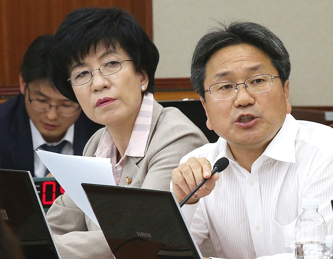 국회 정무위원회 소속 새정치민주연합 강기정 의원