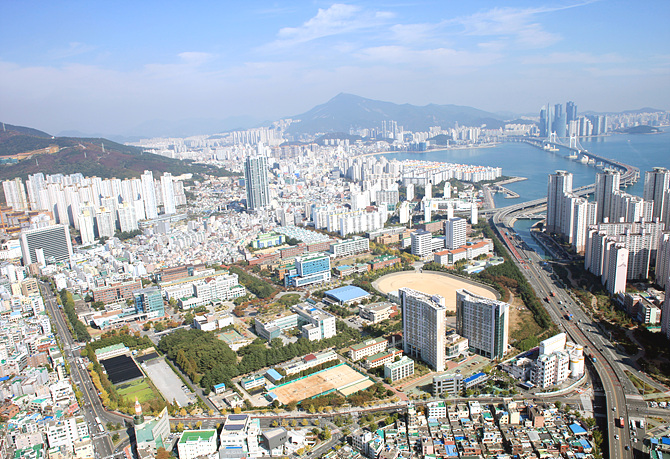 부경대 대연캠퍼스 전경
